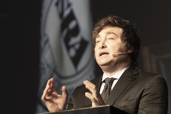 Javier Milei Europa Press/Contacto/Esteban Osorio