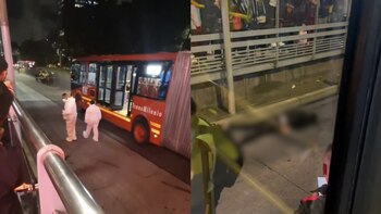 El sujeto murió en el