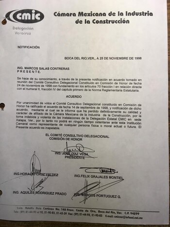 La CMIC determinó por unanimidad