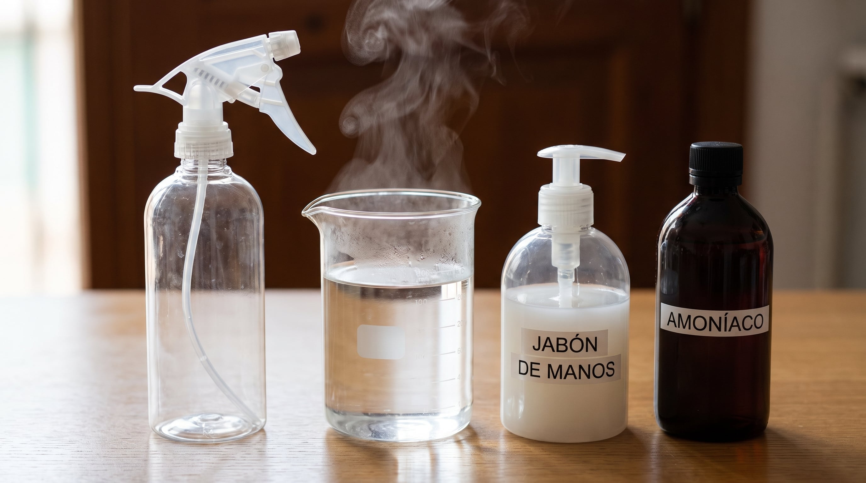 Una vez lista, la preparación se traspasa a un bote pulverizador “flus flus”. (Imagen Ilustrativa Infobae)