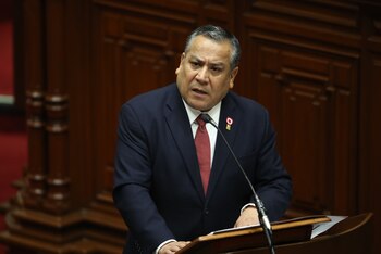 El primer ministro, Gustavo Adrianzén,