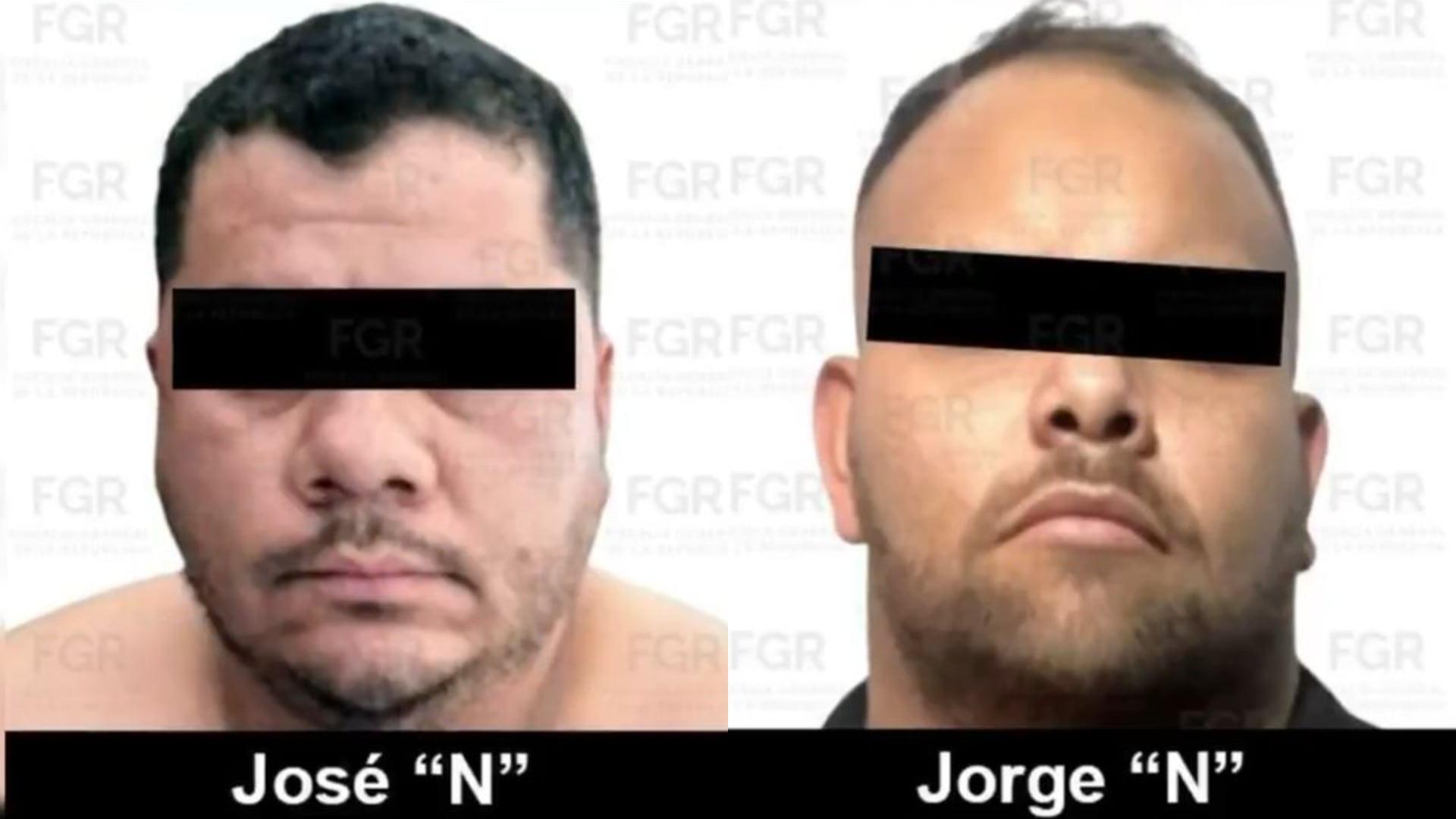 Detenidos tras cateos en Guadalajara.Crédito: FGR