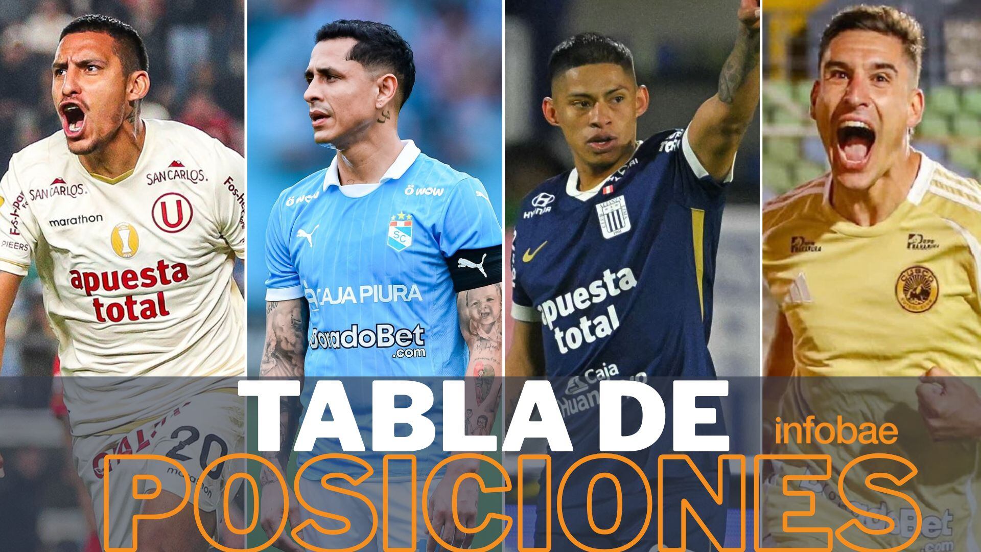 Tabla de posiciones de la fecha 10 por el Torneo Clausura de la Liga 1 2025
