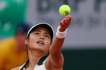 Raducanu, que nunca superó la