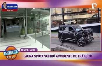 La camioneta de Laura Spoya