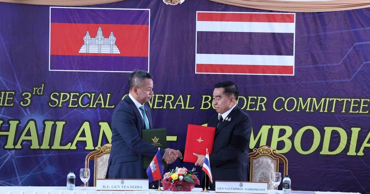 Tailandia y Camboya acuerdan alto el fuego inmediato en frontera tras semanas de violentos enfrentamientos