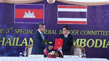 Tailandia y Camboya acordaron un