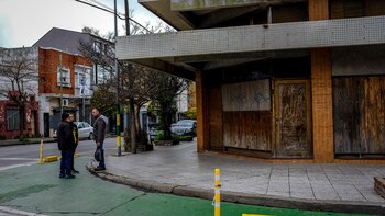 El frente de la verdulería