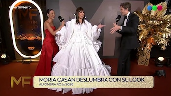 moria casán martín fierro dante