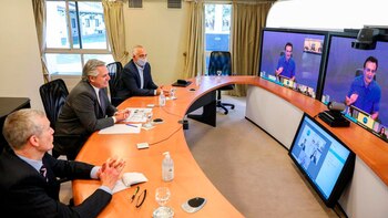 El jefe de Estado estuvo