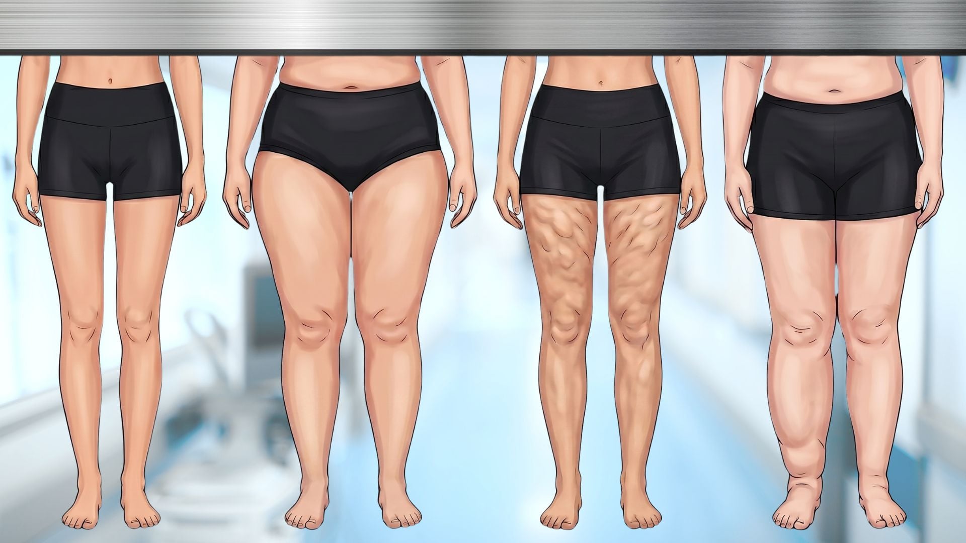 El lipedema se asocia a factores hormonales y genéticos, y suele aparecer en etapas como la pubertad, el embarazo o la menopausia (Imagen ilustrativa Infobae)
