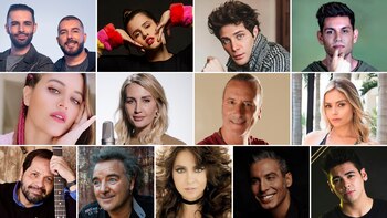 Algunos de los artistas que