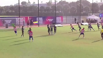 Es hijo de un ex campeón con River Plate, deslumbra en el Atlético de Madrid y marcó un golazo en la Messi Cup