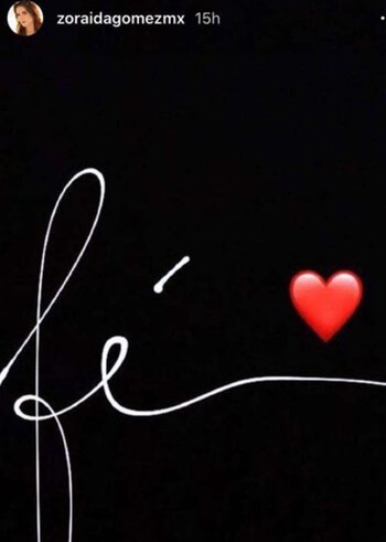 (Captura de Pantalla: Instagram @zoraidagomezmx)