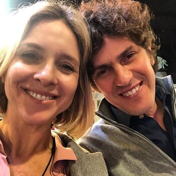 Carla Peterson y Martín Lousteau