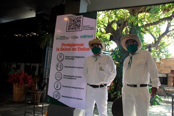 Meseros de un restaurante que