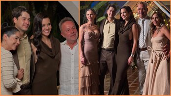 Amanda Dudamel y su novio