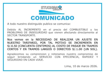 Etuchisa (Los Chinos) y El