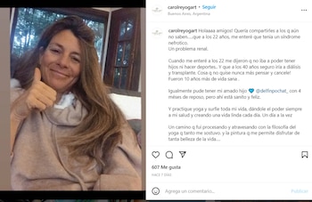 El mensaje de Carol Rey