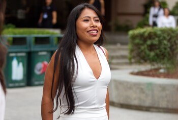 Una imagen de Yalitza Aparicio,