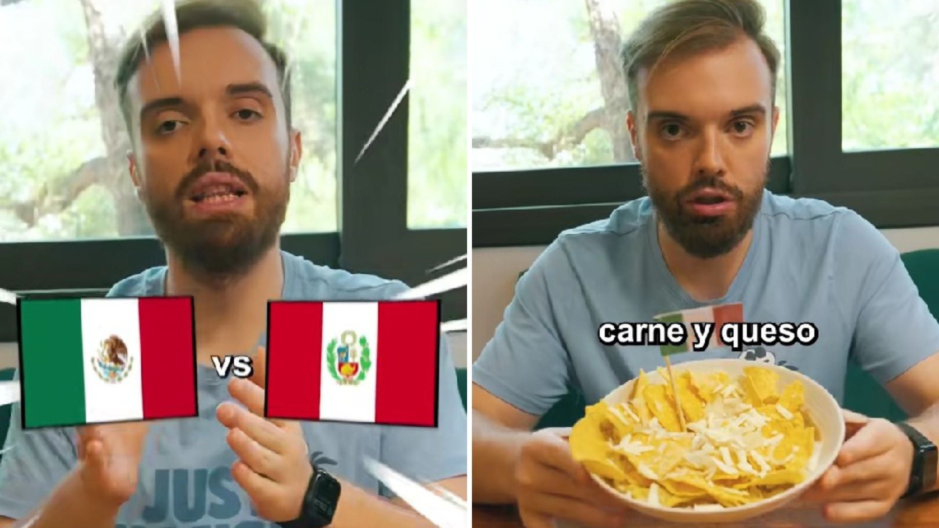 El reto gastronómico desató comentarios masivos en redes por la representación de los platillos. (TikTok / @ibaillanos)