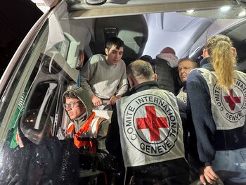 Un prisionero palestino liberado habla