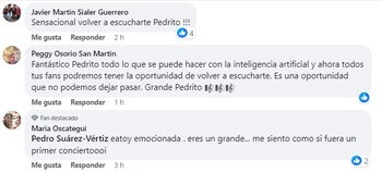 Usuarios felices por el regreso