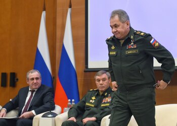 El general Sergei Shoigu, ministro
