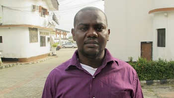 "Estiré el brazo y lo