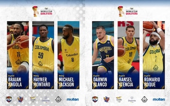 - crédito @colombiabasketball/Instagram