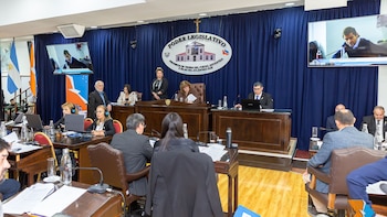 El recinto de la Legislatura