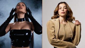 Una actriz y una conductora