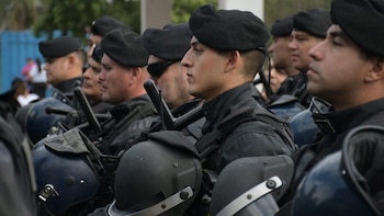Así se prepararon los policías