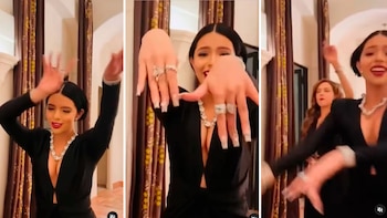 El baile de la artista