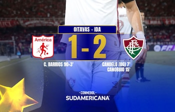 El equipo brasileño ganó 1-2