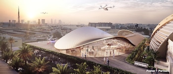 La red, construida por Skyports,