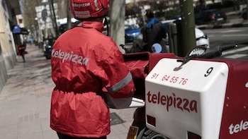 Repartidor de pizza.