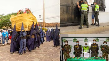 A la procesión con cuchillo: