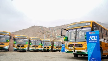 Así lucen los nuevos buses que conectarán Santa Anita con San Martín de Porres