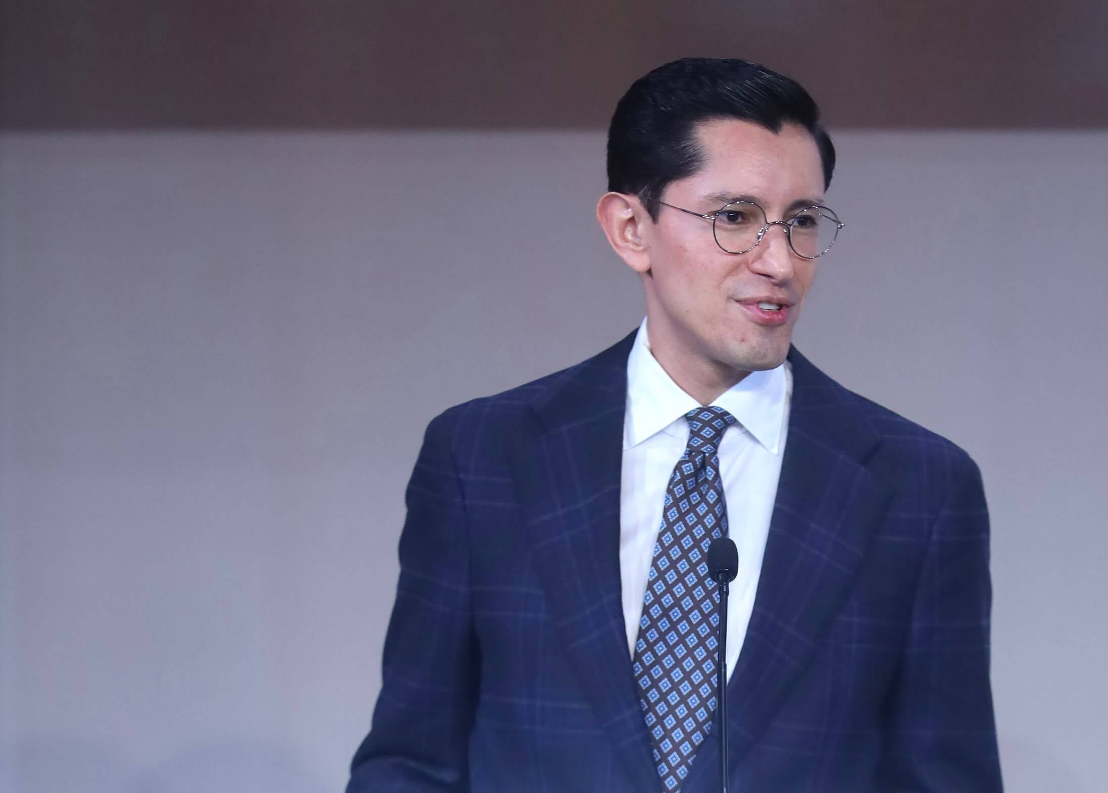 Roberto Velasco Álvarez señaló que Claudia Sheinbaum coloca la diplomacia económica como prioridad del gobierno. Crédito: Secretaría de Relaciones Exteriores