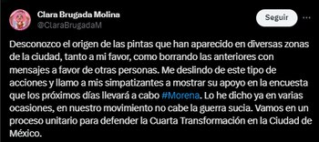 La aspirante a la candidatura