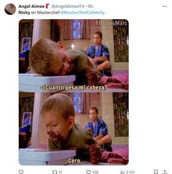 Un error al usar la báscula generó burlas en redes.