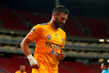 El delantero francés André-Pierre Gignac. EFE/Francisco Guasco/Archivo