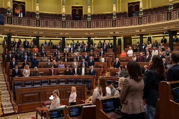 Minuto de silencio durante una