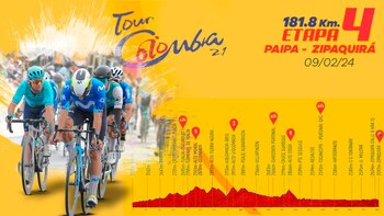 La etapa 4 saldrá desde