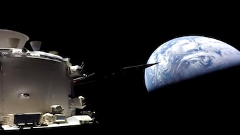 Misión Artemis II: la Tierra se ve cada vez más grande a casi una hora de la llegada a Tierra
