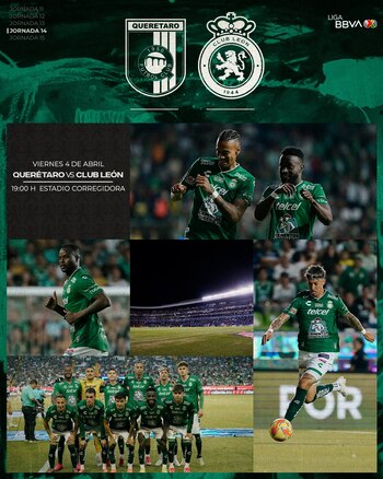 Así presentó el encuentro el equipo de las Fieras de Guanajuato - crédito @clubleonfc / X