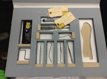 Material incautado en el momento