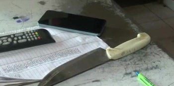 El ladrón intentó atacar a