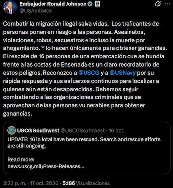 Embajador de EEUU en México